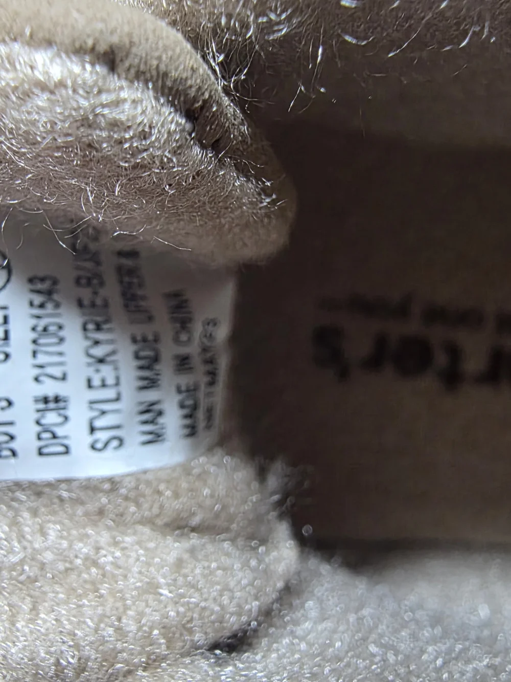 Carter's Tan and Brown Toddler Lace-Up Boots